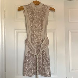 BEBE Ivory dress